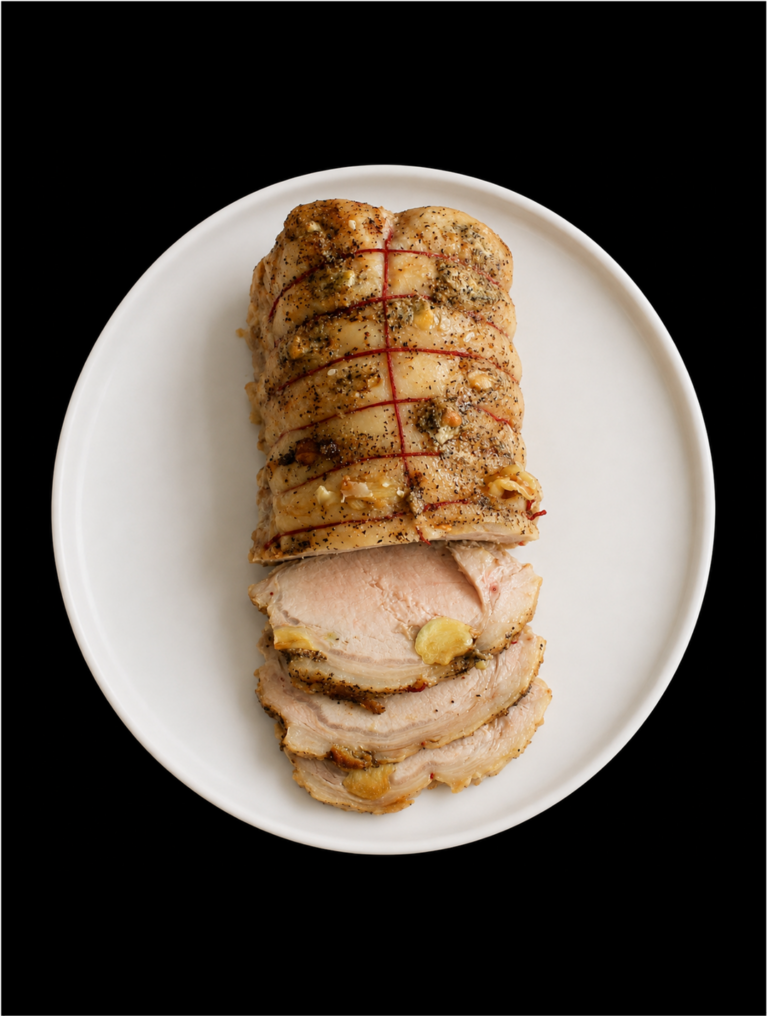 Rôti de Porc Frais à l’Ail