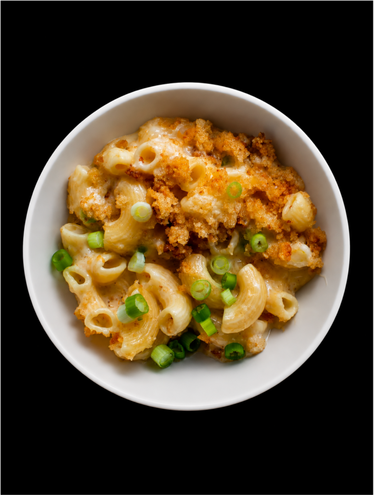 Macaroni au fromage & bacon