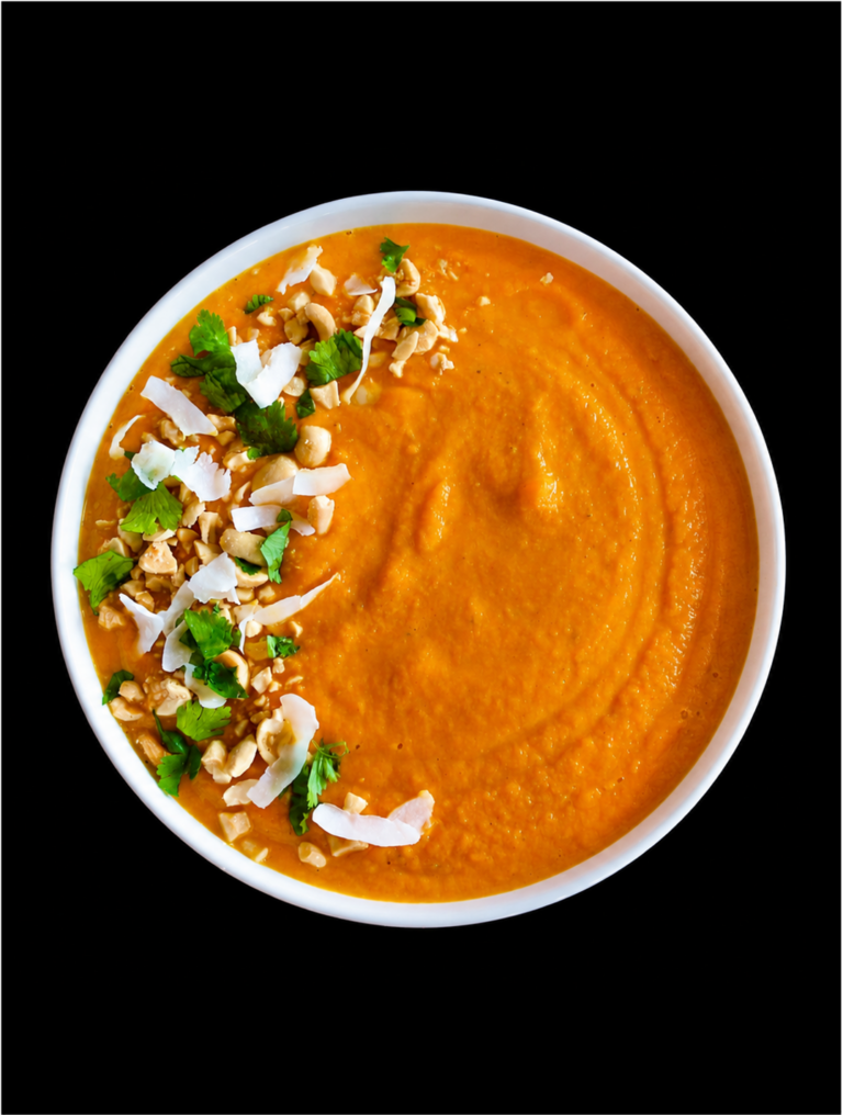 Crème de Carottes et Arachides