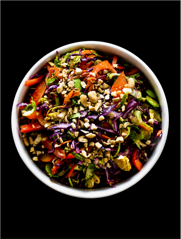 Salade de Chou au Gingembre et Arachides