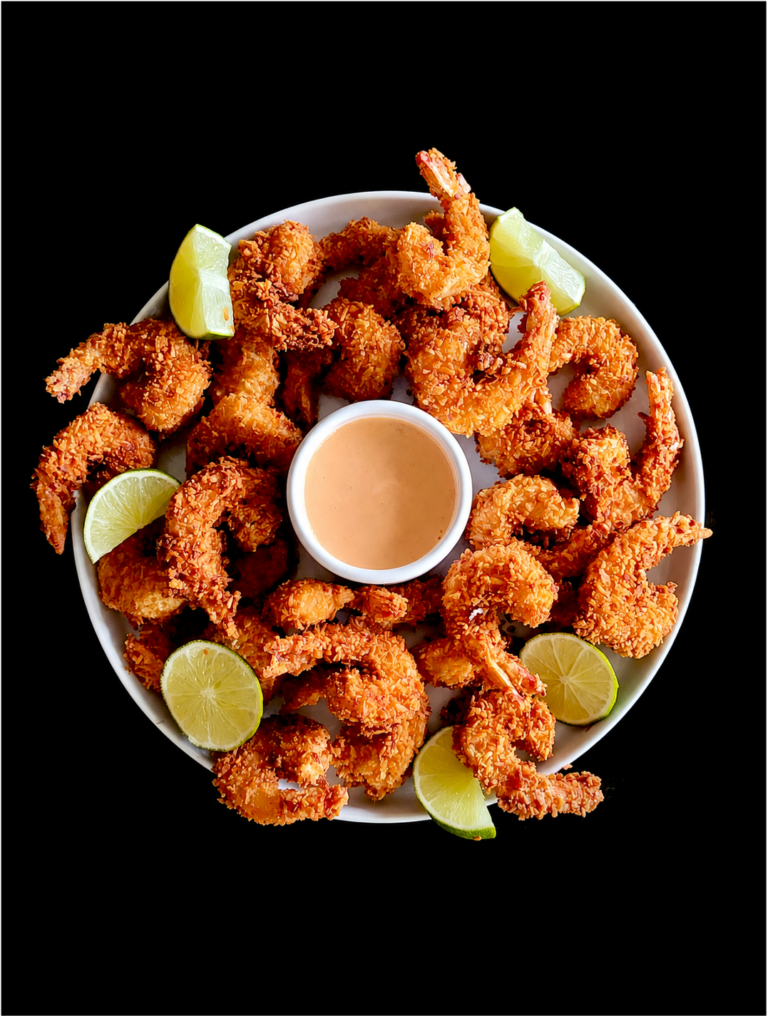 Crevettes à la noix de coco