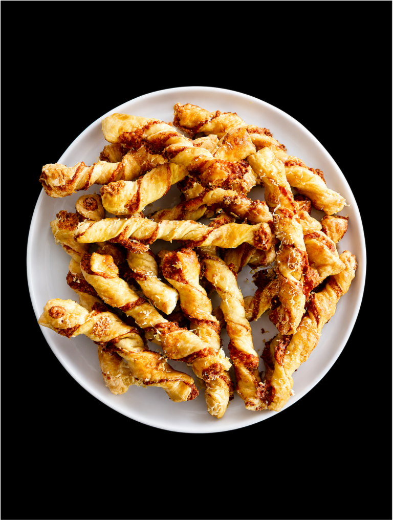 Pailles au Fromage & Bacon