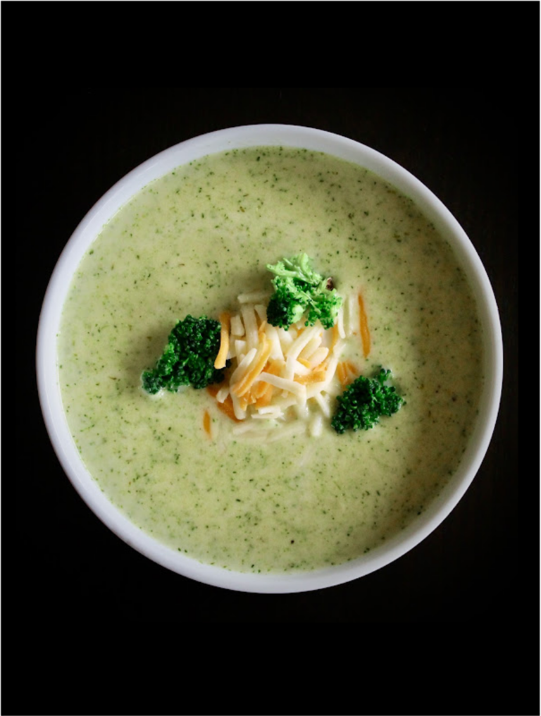 Soupe au Brocoli & Cheddar