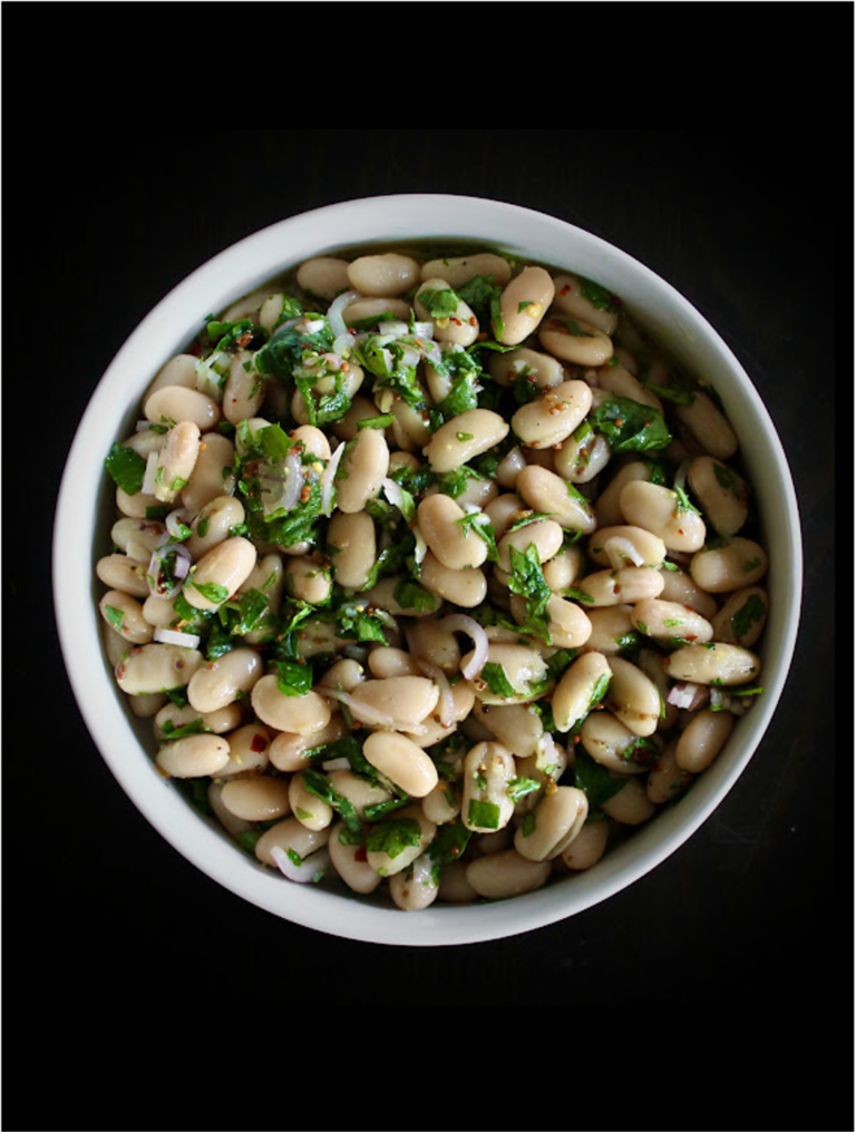 Salade de Haricots Blancs aux Herbes
