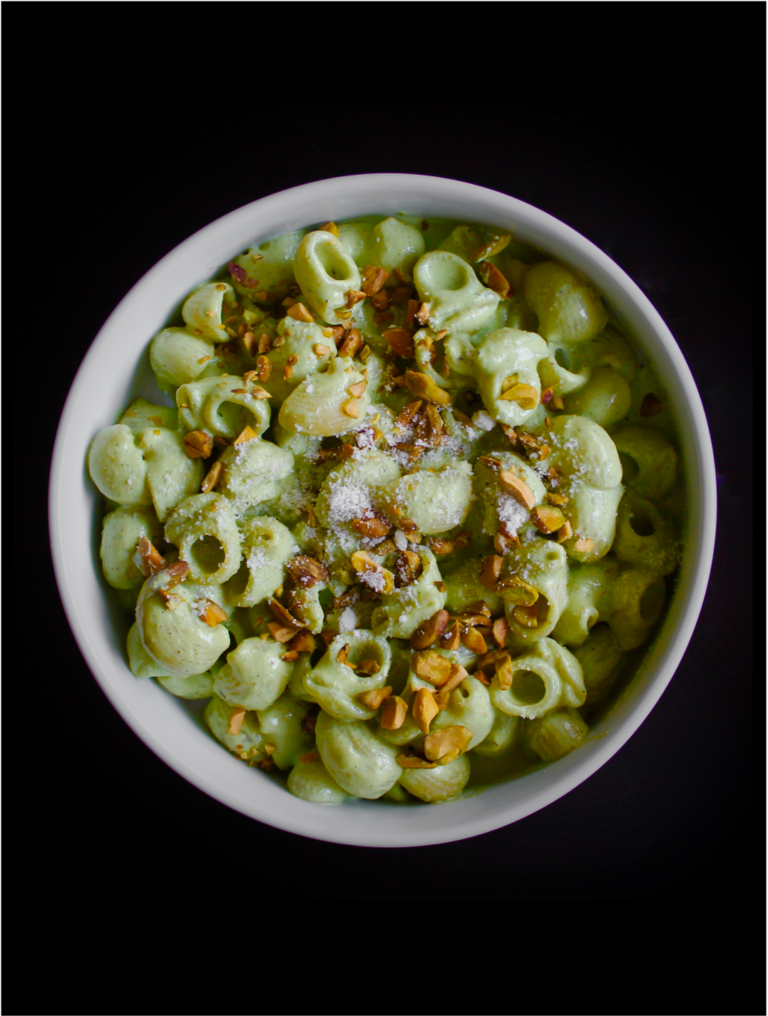 Pâtes au Pesto de Pistaches & Ricotta