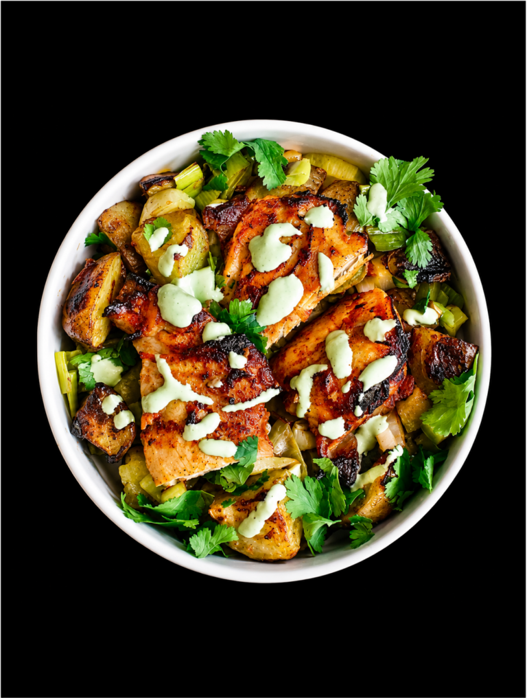 Poulet Harissa & Sauce au Yogourt