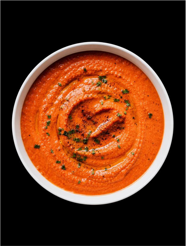 Soupe de Poivrons Rôtis