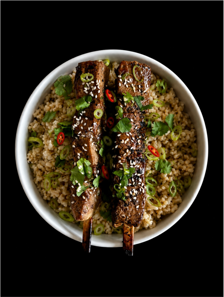 Brochettes de thon grillé