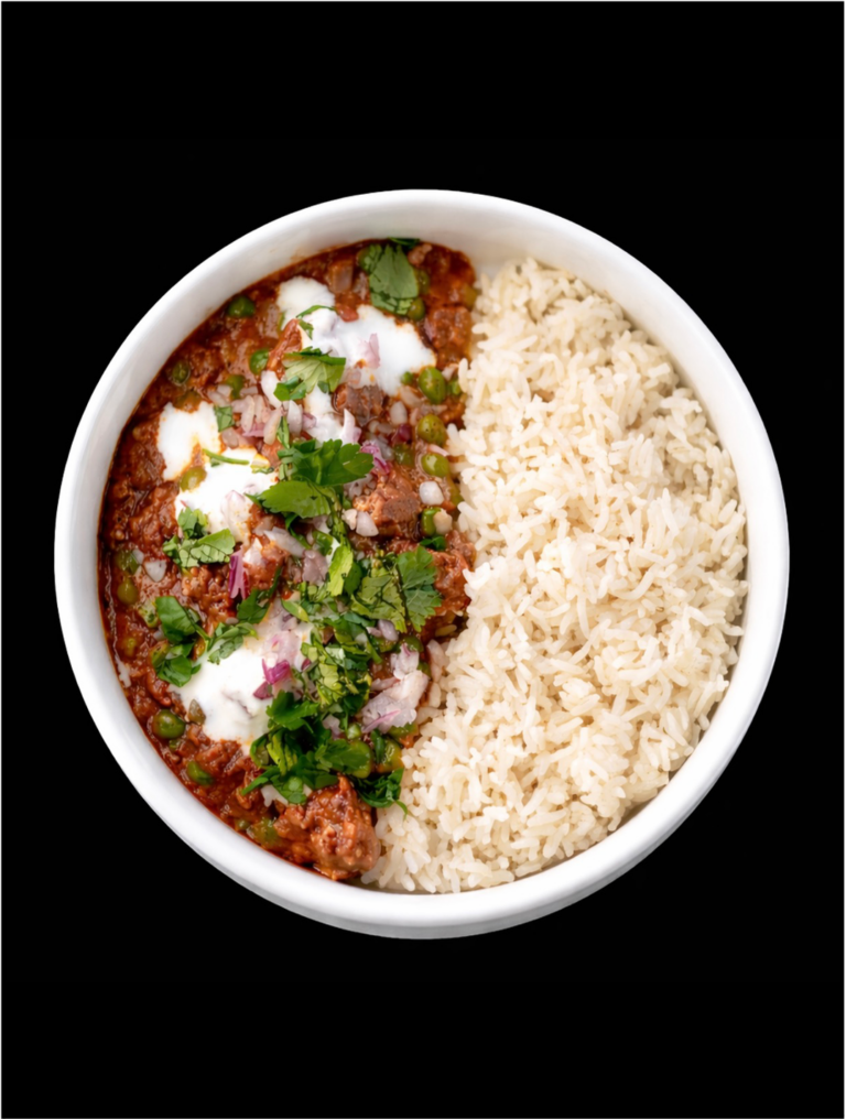 Keema Matar (Boeuf Épicé à l&rsquo;Indienne)