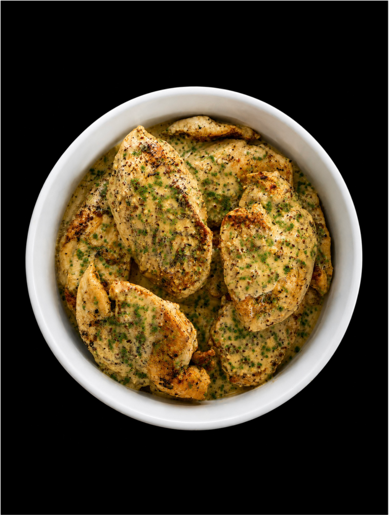 Poulet Sauce à la Moutarde