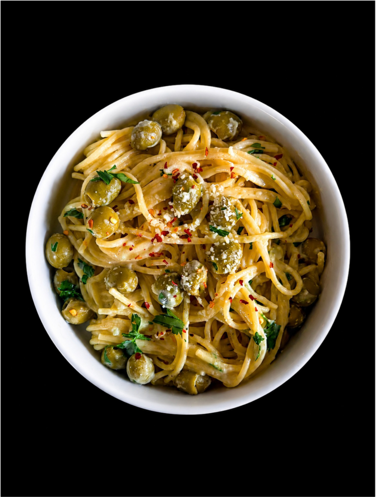 Spaghetti Dirty Martini